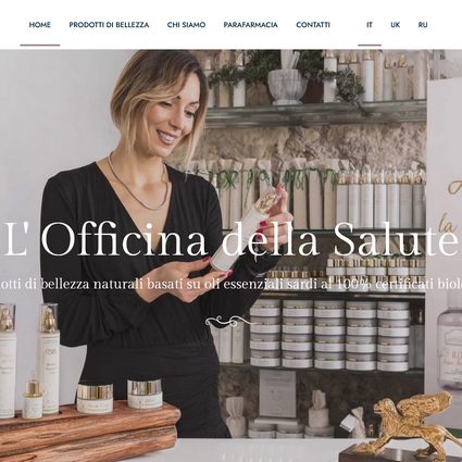 E-commerce Officina della Salute - vendita online prodotti di bellezza