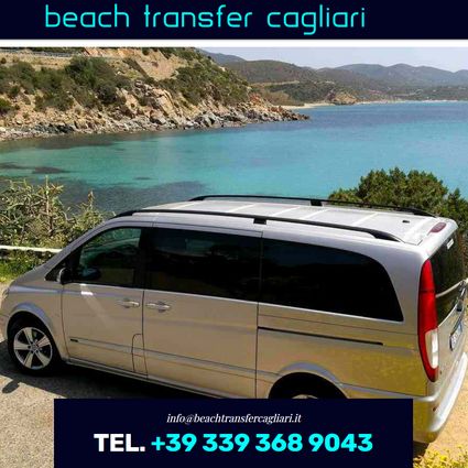 Sito web Beach Transfer Cagliari - servizio navette spiagge della Sardegna