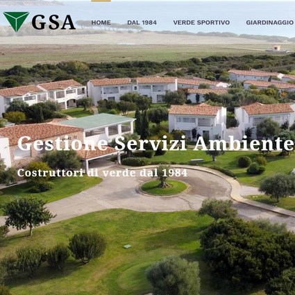 Sito web GSA Medda - servizi professionali in Sardegna con SEO Google