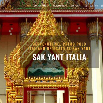 Sito web Sak Yant Italia - polo italiano dedicato al sak yant