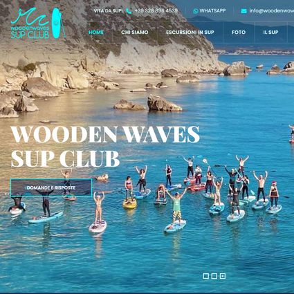 Sito web vita da sup - escursioni a Cagliari
